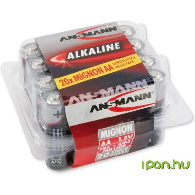 ANSMANN Mignon cerzua elem (AA) 20db ANSMANN Mignon cerzua elem (AA) 20db