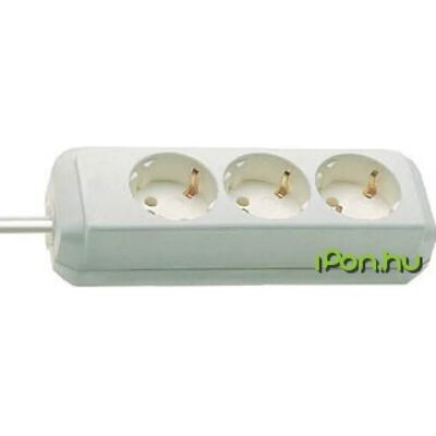 BRENNENSTUHL Eco-Line extension socket 3-way white 1.5m H05VV-F 3G1.5 BRENNENSTUHL Eco-Line extension socket 3-way white 1.5m H05VV-F 3G1.5