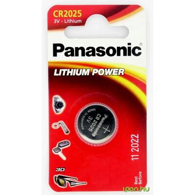 Panasonic CR2032L 3V gombelem (CR) 1db Panasonic CR2032L 3V gombelem (CR) 1db