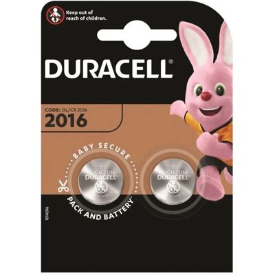 Duracell CR2016N Lítium Akkumulátor - Megbízható, 10 év tárolási élettartam Duracell CR2016N Lítium Akkumulátor - Megbízható, 10 év tárolási élettartam
