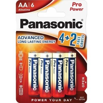 Panasonic Pro Power ceruza elem (AA) 4+2db Panasonic Pro Power ceruza elem (AA) 4+2db