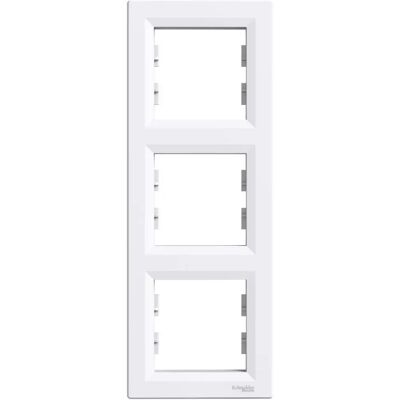 SCHNEIDER ELECTRIC ASFORA Hármas keret függőleges fehér SCHNEIDER ELECTRIC ASFORA Hármas keret függőleges fehér