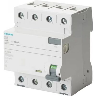 Siemens 5SV3442-6 Residual current operated circuit breaker Siemens 5SV3442-6 Residual current operated circuit breaker