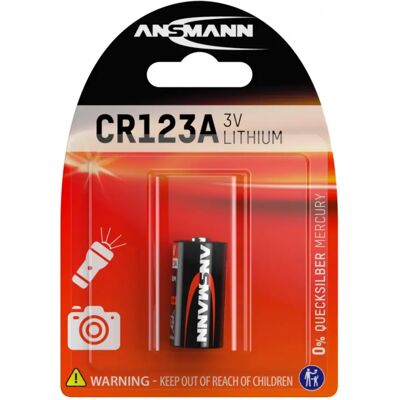 ANSMANN CR123A elem 1db ANSMANN CR123A elem 1db