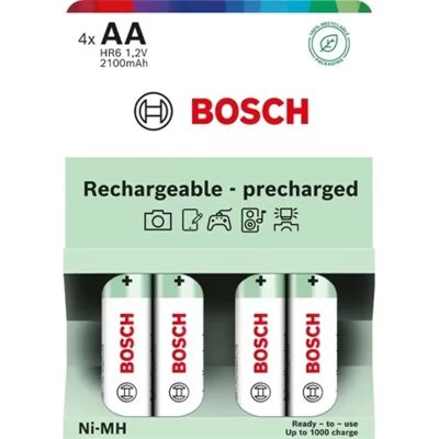 Bosch Rechargeable ceruza akku (AA) 2100mAh 4db Bosch Rechargeable ceruza akku (AA) 2100mAh 4db