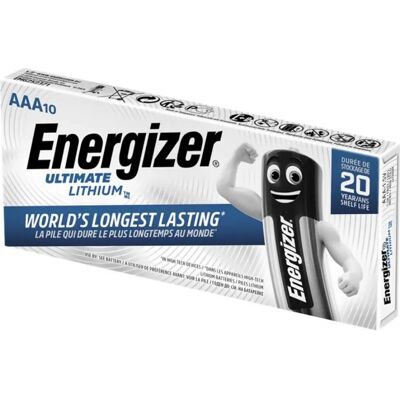 Energizer Ultimate Lithium mikro ceruza elem (AAA) 10db Energizer Ultimate Lithium mikro ceruza elem (AAA) 10db