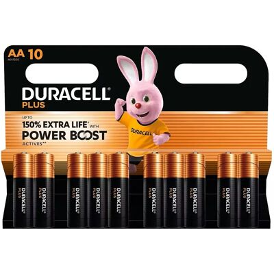 Duracell Plus ceruza elem (AA) 10db Duracell Plus ceruza elem (AA) 10db