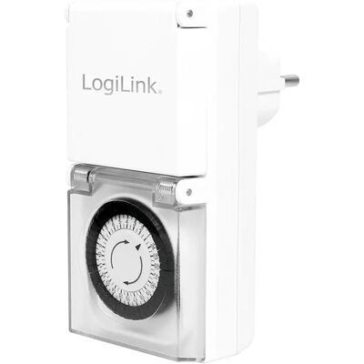 LOGILINK Mechanikus időkapcsoló. IP44. kültéri LOGILINK Mechanikus időkapcsoló. IP44. kültéri