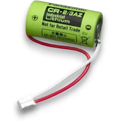 Panasonic elem (CR-2/3AZ 1600mAh mangánoxid lítium ipari csatlakozóval) 1db/csomag CR-2/3AZWP Panasonic elem (CR-2/3AZ 1600mAh mangánoxid lítium ipari csatlakozóval) 1db/csomag CR-2/3AZWP