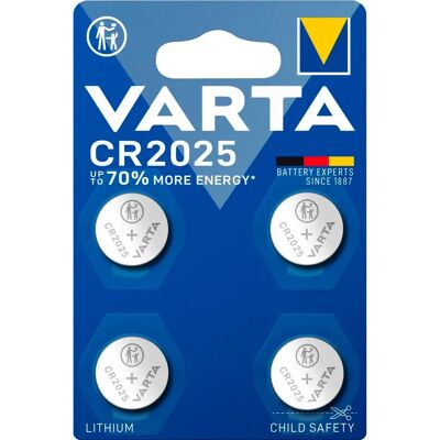 Varta CR2025 Lítium Érmék - Akkumulátor Varta CR2025 Lítium Érmék - Akkumulátor