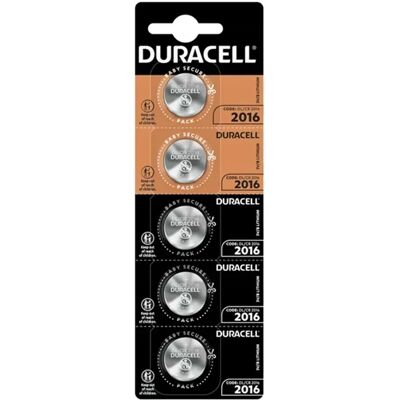 Duracell CR2016 Lithium gombelem (CR) 5db DL2016_B Duracell CR2016 Lithium gombelem (CR) 5db DL2016_B