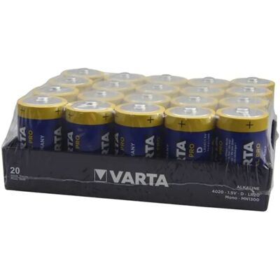 Varta Industrial Pro góliát elem (D) 20db 4020211111 Varta Industrial Pro góliát elem (D) 20db 4020211111