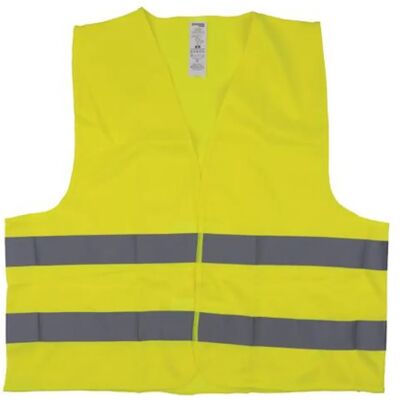 DONAU Safety Mellény jól láthatósági 2XL méret sárga DONAU Safety Mellény jól láthatósági 2XL méret sárga