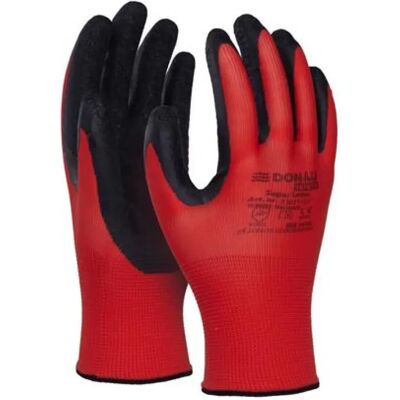 DONAU Safety Védőkesztyű latex 8/M méret piros 12db DONAU Safety Védőkesztyű latex 8/M méret piros 12db