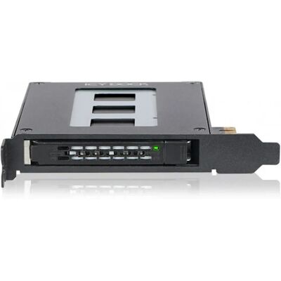 ICYDOCK ToughArmor MB839SP-B meghajtó tálca PCIe helyre ICYDOCK ToughArmor MB839SP-B meghajtó tálca PCIe helyre