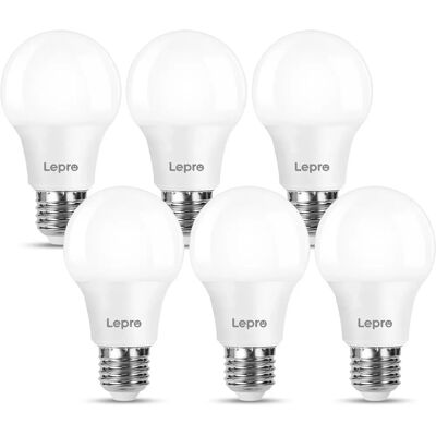 Lepro - LEDizzó E27 - 6 darab - 8,5W 2700K - LEDizzó Lepro - LEDizzó E27 - 6 darab - 8,5W 2700K - LEDizzó