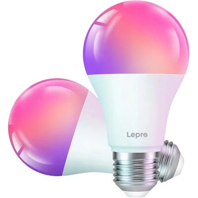 LEPRO Okos LED izzó E27 Wi-Fi 8.5W 806lm 2 db B1-EU-2 LEPRO Okos LED izzó E27 Wi-Fi 8.5W 806lm 2 db B1-EU-2