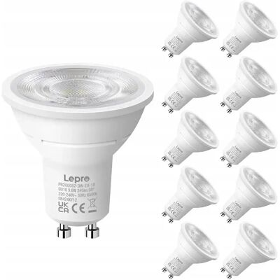 LEPRO LED izzó GU10 3.6W 345lm 6500K 10 db 200082-DW-EU-10 LEPRO LED izzó GU10 3.6W 345lm 6500K 10 db 200082-DW-EU-10