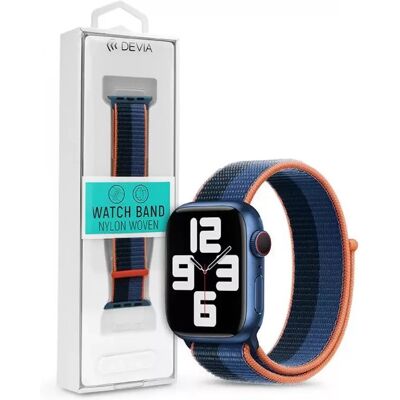 Állítható Nylon Fonott Pánt az Apple Watch-hoz - 42/44/45/49mm - Toll Állítható Nylon Fonott Pánt az Apple Watch-hoz - 42/44/45/49mm - Toll