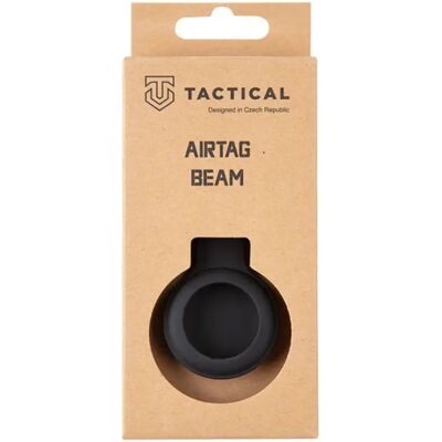 TACTICAL Apple AirTag szilikon kulcstartó fekete TACTICAL Apple AirTag szilikon kulcstartó fekete