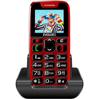 Evolvéo EasyPhone Piross senior mobil - Kompakt és egyszerű Evolvéo EasyPhone Piross senior mobil - Kompakt és egyszerű