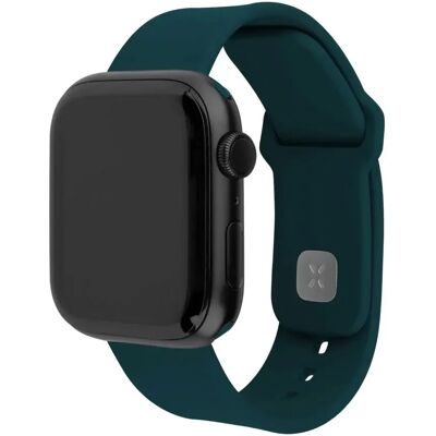 FIXED Szilikon óraszíj Apple Watch 38/40/41mm sötétzöld FIXED Szilikon óraszíj Apple Watch 38/40/41mm sötétzöld