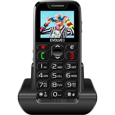 EVOLVEO EasyPhone EP-501 fekete EVOLVEO EasyPhone EP-501 fekete