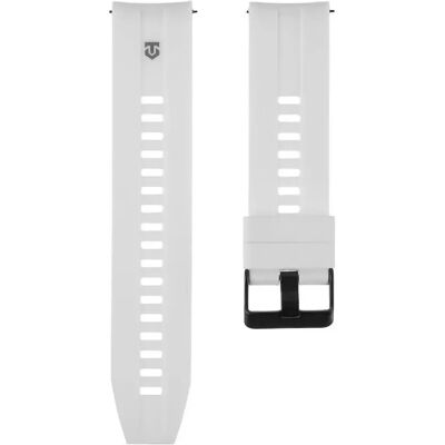 TACTICAL Szilikon univerzális óraszíj 22mm Samsung / Huawei / Honor / Garmin / Amazfit Quick Release fehér TACTICAL Szilikon univerzális óraszíj 22mm Samsung / Huawei / Honor / Garmin / Amazfit Quick Release fehér