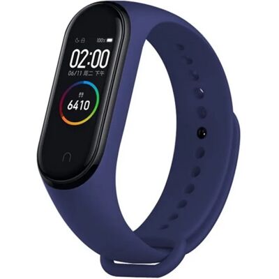 DEVIA Xiaomi MI Band 4 DEVIA DELUXE SPORT pótszíj egyedi méret, állítható, SÖTÉTKÉK DEVIA Xiaomi MI Band 4 DEVIA DELUXE SPORT pótszíj egyedi méret, állítható, SÖTÉTKÉK