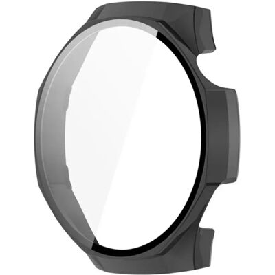 OEM Műanyag védőkeret kijelzővédő üveggel szíj nélkül Huawei Watch GT5 Pro (46mm) fekete OEM Műanyag védőkeret kijelzővédő üveggel szíj nélkül Huawei Watch GT5 Pro (46mm) fekete