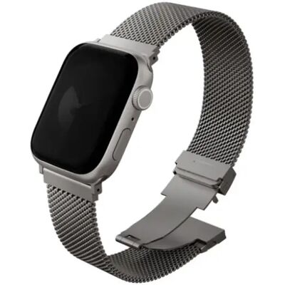 UNIQ Dante Pro Apple Watch 42/41/40mm állítható fém óraszíj. ezüst UNIQ Dante Pro Apple Watch 42/41/40mm állítható fém óraszíj. ezüst