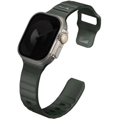 Uniq Apple Watch szíj - 42/44/45/49mm FKM gumi - Kompatibilis Series 1-9, SE, Ultra Uniq Apple Watch szíj - 42/44/45/49mm FKM gumi - Kompatibilis Series 1-9, SE, Ultra