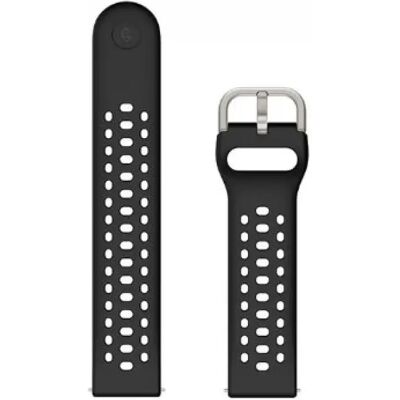 AMAZFIT Eredeti szilikon sport óraszíj univerzális 20mm fekete AMAZFIT Eredeti szilikon sport óraszíj univerzális 20mm fekete