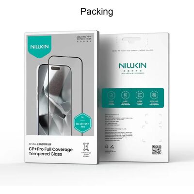 NILLKIN CP+ PRO Tempered Glass Kijelzővédő fólia Xiaomi 15T Pro fekete NILLKIN CP+ PRO Tempered Glass Kijelzővédő fólia Xiaomi 15T Pro fekete