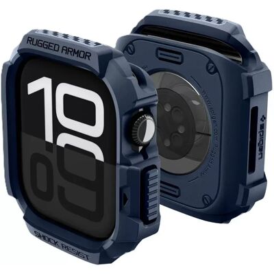 SPIGEN Rugged Armor 2 tok Apple Watch 10-11 42mm sötétkék SPIGEN Rugged Armor 2 tok Apple Watch 10-11 42mm sötétkék