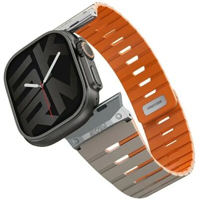 SKINARMA Gemini Apple Watch állítható szíj 49/46/45/44MM szürke SP113473 SKINARMA Gemini Apple Watch állítható szíj 49/46/45/44MM szürke SP113473