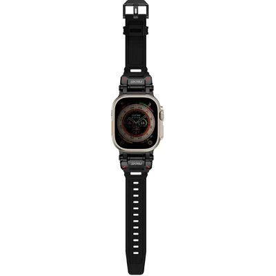 SKINARMA Titon Apple Watch Ultra szíj fekete SP113476 SKINARMA Titon Apple Watch Ultra szíj fekete SP113476