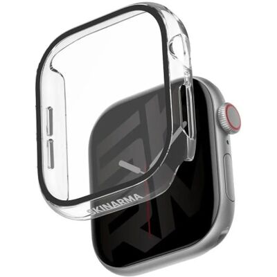 SKINARMA Gado Apple Watch 11/10 46mm edzett üvegfólia tok átlátszó SP113490 SKINARMA Gado Apple Watch 11/10 46mm edzett üvegfólia tok átlátszó SP113490