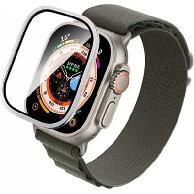 OEM COTECi Titán keret zafír védőfólia Apple Watch Ultra 49mm 24011-TI OEM COTECi Titán keret zafír védőfólia Apple Watch Ultra 49mm 24011-TI