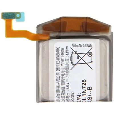 Samsung Watch 3 eSIM 41mm / 3 / Active 2 40mm akku 240mAh LI-ION EB-BR830ABY EB-BR830ABY / GH43-04968A Samsung Watch 3 eSIM 41mm / 3 / Active 2 40mm akku 240mAh LI-ION EB-BR830ABY EB-BR830ABY / GH43-04968A