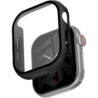 SKINARMA Gado Apple Watch 11 / Watch 10 42mm tok kijelzővédővel fekete SP116000 SKINARMA Gado Apple Watch 11 / Watch 10 42mm tok kijelzővédővel fekete SP116000