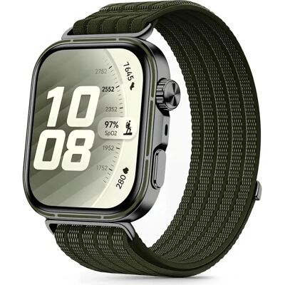 TECH-PROTECT Nylon szíj Huawei Watch Fit 5 / 5 Pro / 4 / 4 Pro / 3 zöld TECH-PROTECT Nylon szíj Huawei Watch Fit 5 / 5 Pro / 4 / 4 Pro / 3 zöld