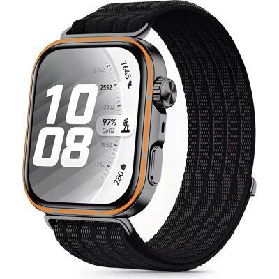TECH-PROTECT Nylon szíj Huawei Watch Fit 5 / 5 Pro / 4 / 4 Pro / 3 fekete SP115491 TECH-PROTECT Nylon szíj Huawei Watch Fit 5 / 5 Pro / 4 / 4 Pro / 3 fekete SP115491