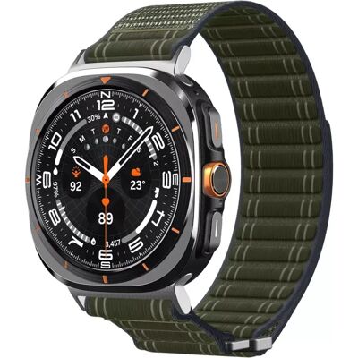SPIGEN WBF0 nylon szíj Samsung Galaxy Watch Ultra 2024/2025 47mm zöld SP115569 SPIGEN WBF0 nylon szíj Samsung Galaxy Watch Ultra 2024/2025 47mm zöld SP115569