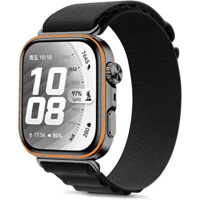 TECH-PROTECT Nylon Pro szíj Huawei Watch Fit 5 / 5 Pro / 4 / 4 Pro / 3 fekete SP116311 TECH-PROTECT Nylon Pro szíj Huawei Watch Fit 5 / 5 Pro / 4 / 4 Pro / 3 fekete SP116311