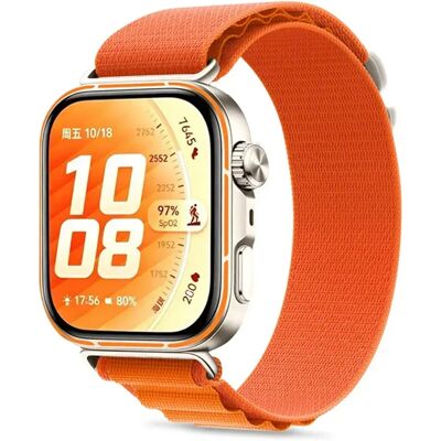 TECH-PROTECT Nylon Pro szíj Huawei Watch Fit 5 / 5 Pro / 4 / 4 Pro / 3 narancs SP116312 TECH-PROTECT Nylon Pro szíj Huawei Watch Fit 5 / 5 Pro / 4 / 4 Pro / 3 narancs SP116312