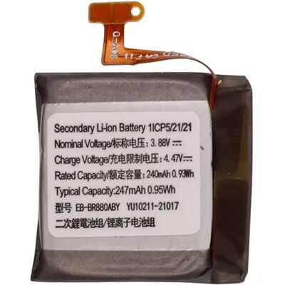 Samsung Watch 4 eSIM 40mm / 4 / 4 Classic 42mm akku 240mAh EB-BR880ABY EB-BR880ABY / GH43-05068A Samsung Watch 4 eSIM 40mm / 4 / 4 Classic 42mm akku 240mAh EB-BR880ABY EB-BR880ABY / GH43-05068A