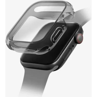 UNIQ Garde Apple Watch 11/10 42mm tok kijelzővédő fekete-átlátszó UNIQ Garde Apple Watch 11/10 42mm tok kijelzővédő fekete-átlátszó