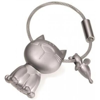 TROIKA Cat + mouse fém kulcstartó TROIKA Cat + mouse fém kulcstartó