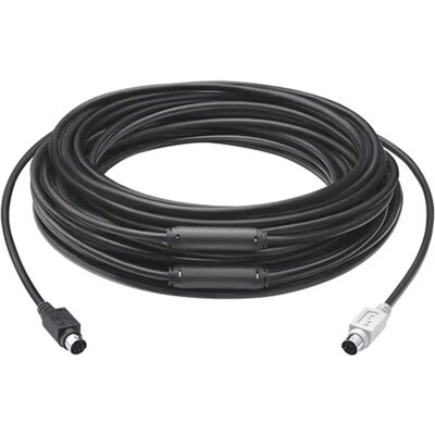 Logitech DIN Hosszabbító Fekete 15m 939-001490 Logitech DIN Hosszabbító Fekete 15m 939-001490